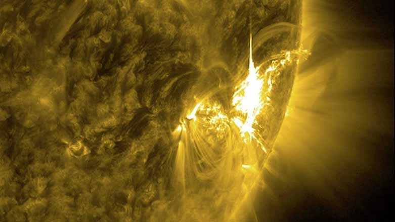 Son 12 yılın en büyük Güneş patlaması gerçekleşti